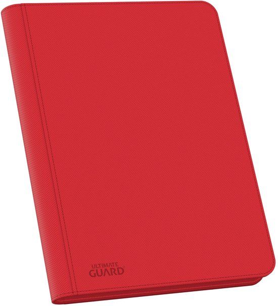 ULTIMATE GUARD Zipfolio 360-18-Pocket XenoSkin Rood