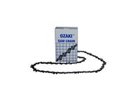 Greenstar 34300 Ozaki ketting vierkant 325 inch .058 1,5 mm 48 inch, zwart