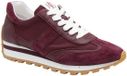 Lauren Ralph Lauren - Lage sneakers - Cuir - Rouge - Femmes - Taille 36