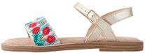 Next - Meisjes - Leren sandalen met kralen - Goud