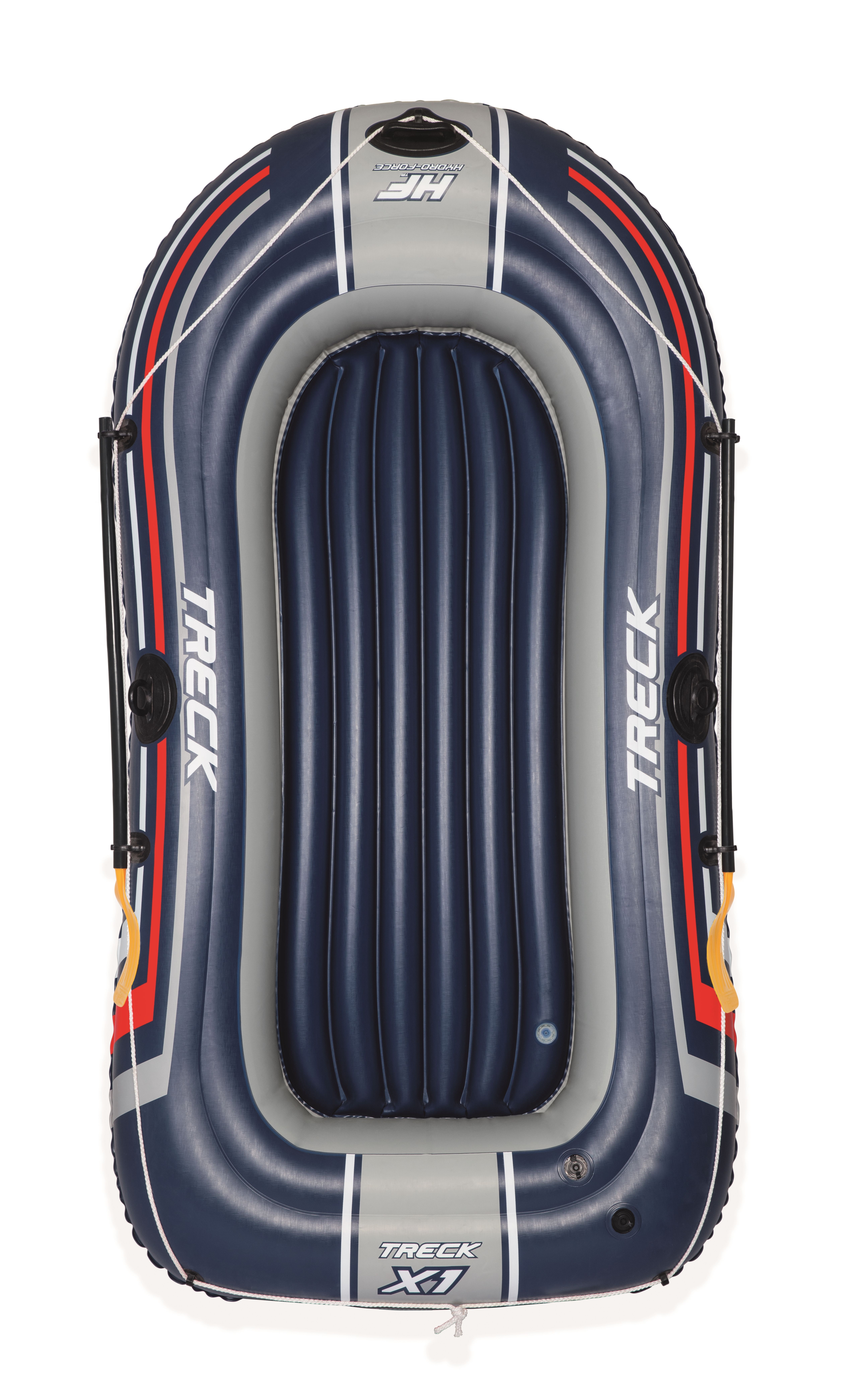 Bestway Hydro-Force Treck X1 Set - Opblaasboot - Blauw/Grijs
