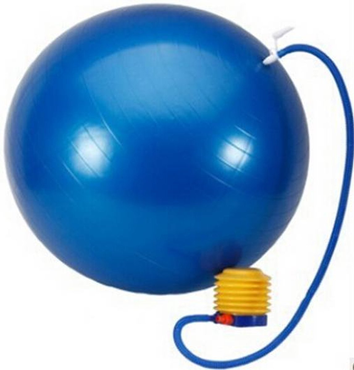 Petasos Fitnessbal - Gymbal - Yogabal - Inclusief Pomp - Anti Burst - Blauw : 75cm