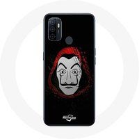 Maniacase Etui voor Oppo A53 La casa de papel Mask