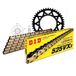 Kettingset DID Kettingset staal 525VX3 / 116 klinkslot voor Honda CBF N S ABS CBR F FA CB 600/650 cc Bj. 2004-2022