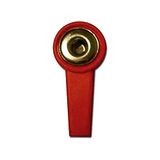 GIMA 28393 adapterklem, 4 mm, rood (10-pack)