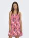ONLY ONLNOVA LIFE VIS DRESS AOP - Meisjes - Mini jurk - S - Viscose - Mouwloos - Kort - Rose of Sharon