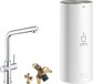 GROHE Red 3IN1 kokendwaterkraan - L uitloop - 7L boiler - chroom