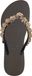 Uzurii Precious Bloom Gold Dames Slippers Coffee | Bruin | Kunststof | Maat 39/40 | 18.173.03