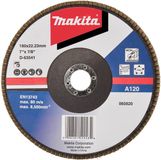 Makita Disque lamelles 180x22mm A120 10s - D-63541-10