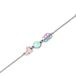 Barbie™ Bracelet à breloques avec trois breloques amusantes émaillées - Silhouette, Patin, et Camping-car