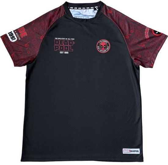 Deadpool Cotton Division Deadpool 91 - Soccer Jersey Jersey meerkleurig Polyester - Mannen - S