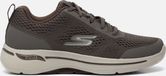 Skechers Go Walk Arch Fit-Idyllic Heren Sneakers - Taupe - Maat 41