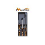 Beta T204MH Harde Inlegbak met 4 Gereedschap - 024240242