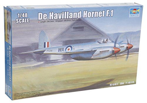 Trumpeter 02893 - modelbouwset DE Havilland Hornet F1