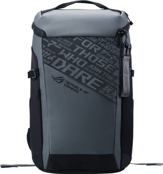 ASUS ROG Ranger BP2701 - Cybertext Edition - Notebook-Rucksack - 43,2 cm (17) - Schwarz