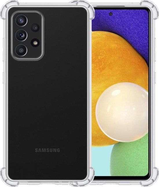 Samsung Galaxy A52 / A52 5G Hoesje - Shockproof - Siliconen - Transparant