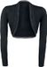 Gothicana by EMP Gothicana Zwarte bolero met kant - Dames - S
