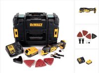 DeWalt DCS 355 M1 accu-oscillator multitool 18 V borstelloos + 1x accu 4,0 Ah + oplader + accessoires + TSTAK