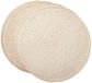 Calitex Colores tafelset bamboe ecru 35 x 35 cm