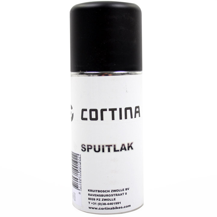 Rivel Cortina spuitlak Jet Black matt 150ml