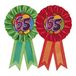 Haza Rozet "65" feestdecoratie rozet "65"