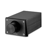 Nobsound High Precision Passieve Preamp Volume Controller VOL Control HiFi Preamplifier ALPS (RCA&HiFi version, Noir)