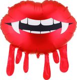 PARTYDECO - Aluminium ballon vampiermond 92 x 60 cm