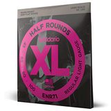 D'Addario XL Half Rounds Basssnaren ENR71, 45-100, 4-String