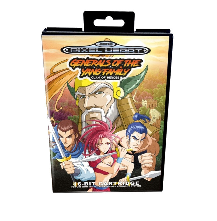 PixelHeart Generals of the Yang Family - Clan of Heroes Sega MegaDrive