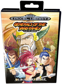 PixelHeart Generals of the Yang Family - Clan of Heroes Sega MegaDrive