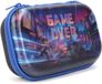 ZIPIT 3D Pennenetui voor Jongens, Lenticulaire Pennenzak Gaming, Blauw