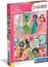 Disney Prinsessen Puzzle, 2 sets van elk 60 stukjes, 27 x 18 cm