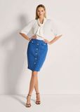 MADELEINE Rok royal blue/koningsblauw
