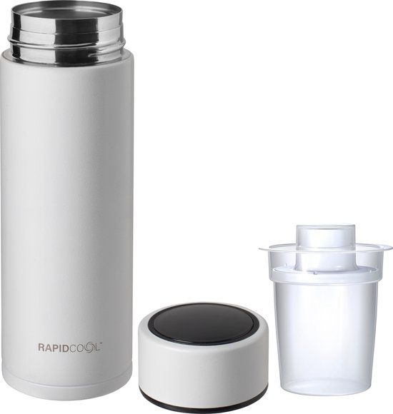 Nûby RapidCool™ Flessenkoeler - Maak de perfecte flesvoeding voor je baby - Wit