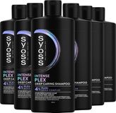 SYOSS Plex Shampoo – Beschadigd Haar – Herstellend – Vermindert Haarbreuk - Voedend – Voordeelverpakking - 6 x 440 ml