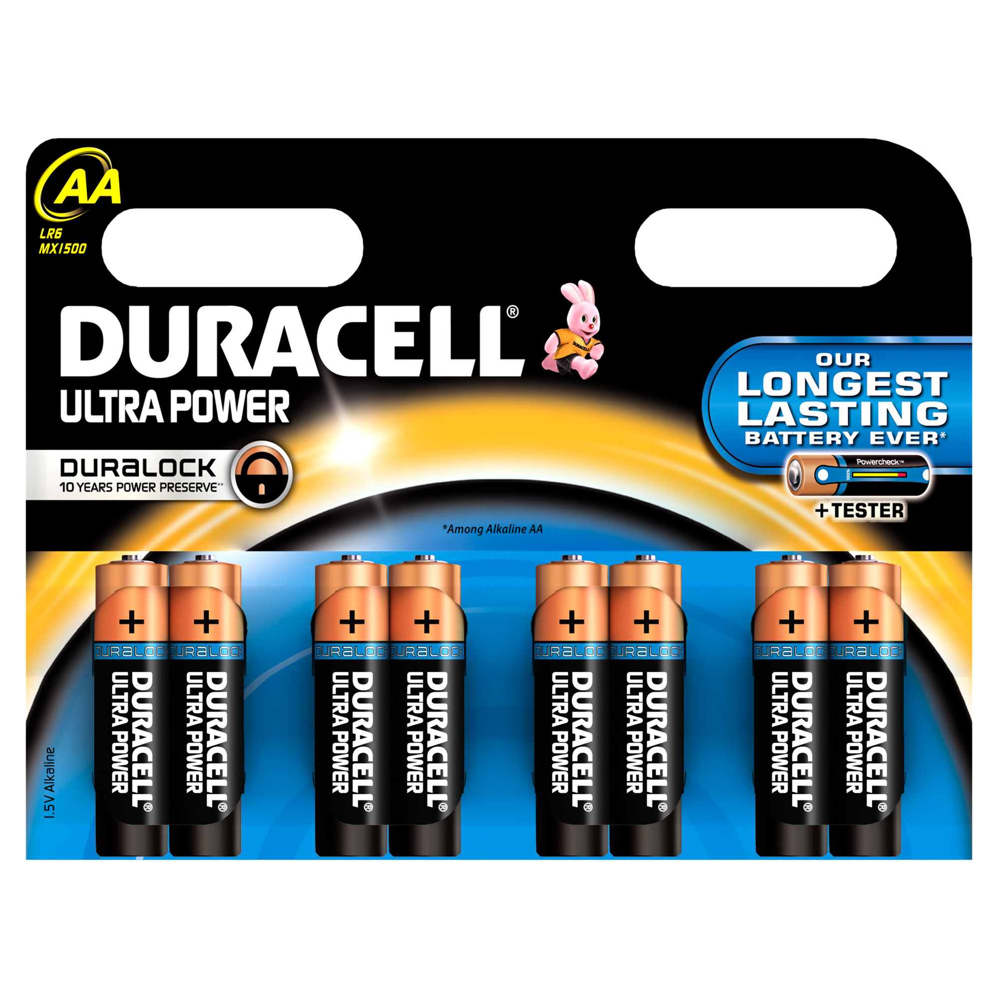 Duracell AA Ultra Power batterijen (8 stuks)