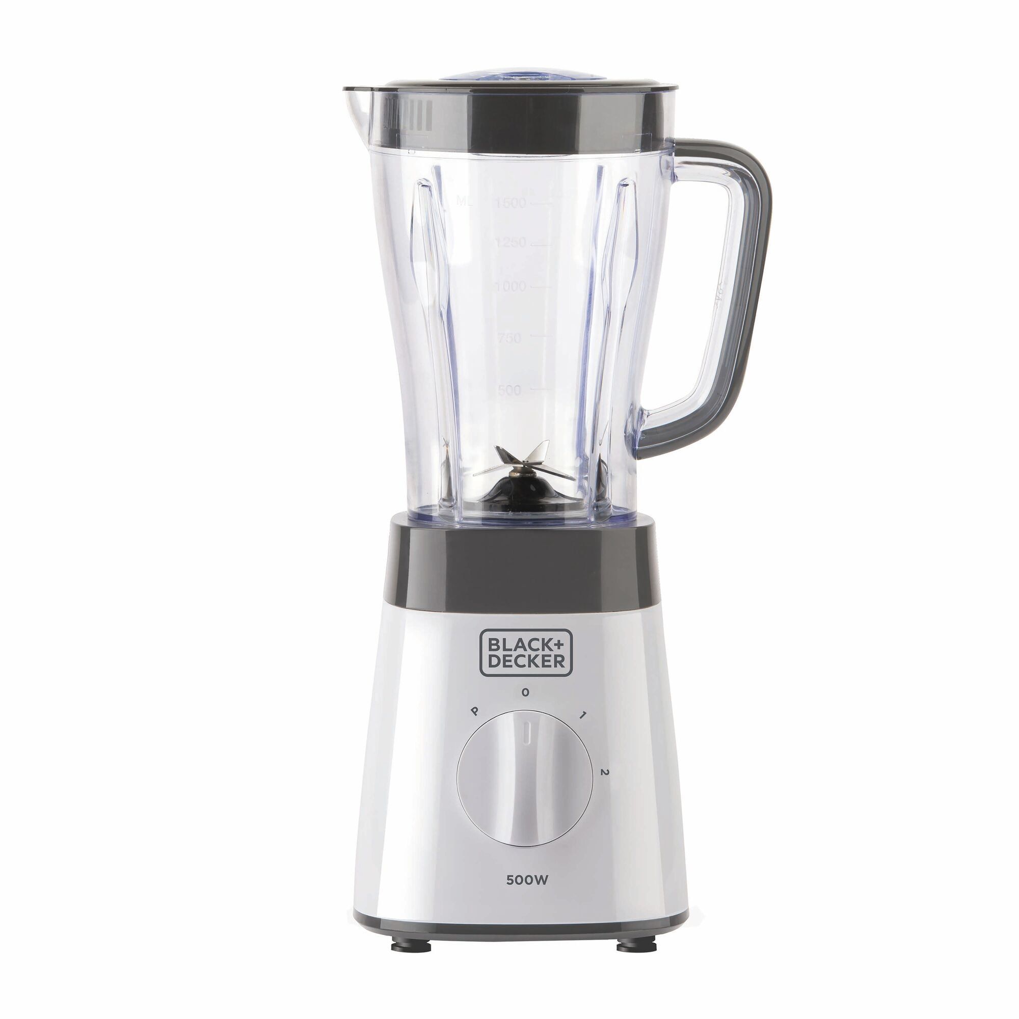 Black+Decker BXJB500E Blender - 1.5L - 500W - White