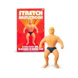 Basic Fun Stretch Armstrong Retro-figuur, klein, 15 cm, klassiek uittrekbaar speelgoed