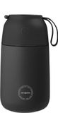 Aya & Ida foodie thermosfles voedselcontainer 700ml matte black