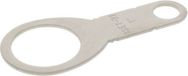 WISKA OSET 32 Aardingslip M32 Messing (vernikkeld) 1 stuk(s)