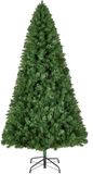 VEVOR Sapin de Noël artificiel, 1,8 m, Sapin de Noël en PVC, réaliste, avec 1250 branches et support métallique robuste pour la maison, la fête et la décoration de bureau