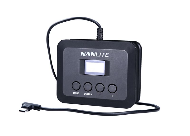 Nanlite WC-USBC-C1 Remote Control for PavoTube T8-7X & PavoBulb 10C - Black