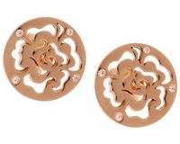 Orphelia ZO-7079 Oorstekers voor dames, 925 zilver, gerhodineerd, witte zirkonia, rond geslepen, Sterling zilver, Zirkonia