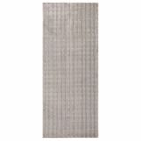 vidaXL - Vloerkleed - SIROLO - Zand - 80 x 150 cm - Polyester - Laagpolig
