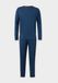 HUGO Pyjama long 'ELION' bleu marine / enziaan