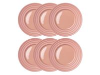 NJRD Assiette Lines Ø27 cm Lot de 6 Rose