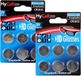 HyCell Knoopcel CR2032 3 V 6 stuk(s) 200 mAh Lithium CR2032