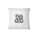 Bona Basics Decoratieve kussenhoes Wit 45x45 cm