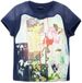 Desigual T-shirt dames Airy zwart katoen ronde hals korte mouw L