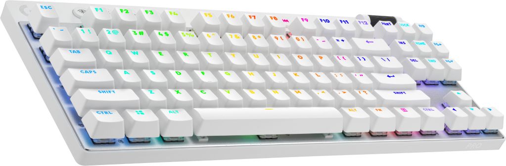 Logitech G PRO X TKL - Draadloos Gaming Toetsenbord - US International QWERTY - Wit